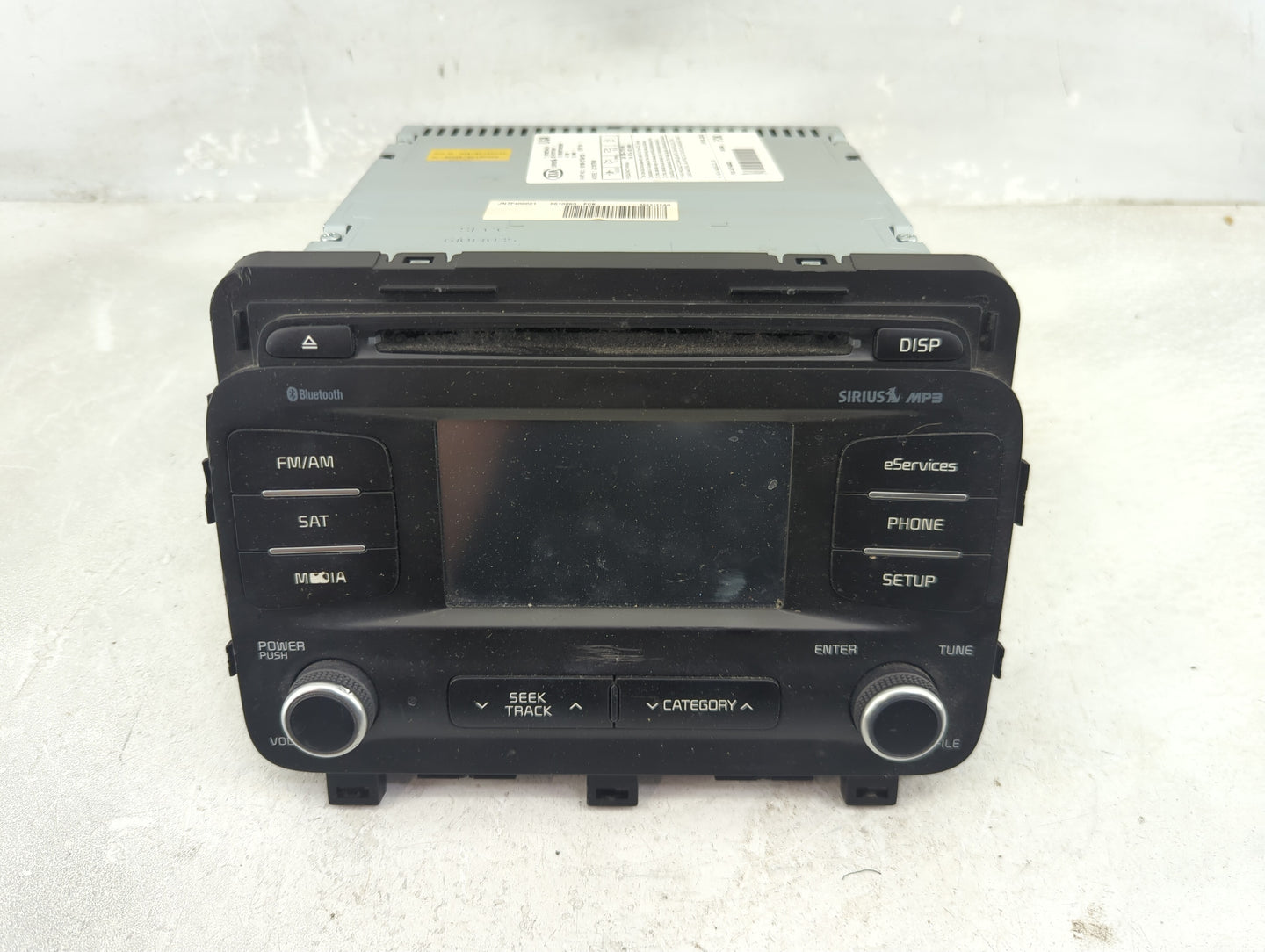 2014-2016 Kia Optima Radio AM FM Cd Player Receiver Replacement P/N:96160-2TAA1CA Fits Fits 2014 2015 2016 OEM Used Auto Par