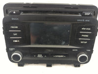2014-2016 Kia Optima Radio AM FM Cd Player Receiver Replacement P/N:96160-2TAA1CA Fits Fits 2014 2015 2016 OEM Used Auto Par