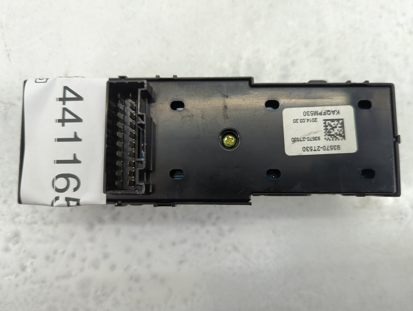 2014-2016 Kia Optima Master Power Window Switch Replacement Driver Side Left P/N:93570-2T530 KAQFPM530 Fits Fits 2014 2015 2