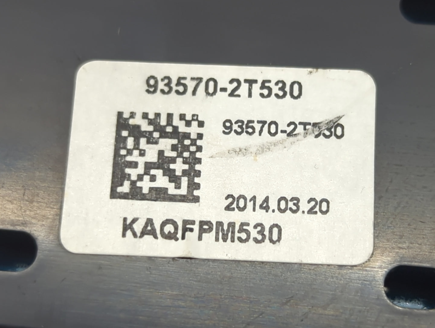 2014-2016 Kia Optima Master Power Window Switch Replacement Driver Side Left P/N:93570-2T530 KAQFPM530 Fits Fits 2014 2015 2