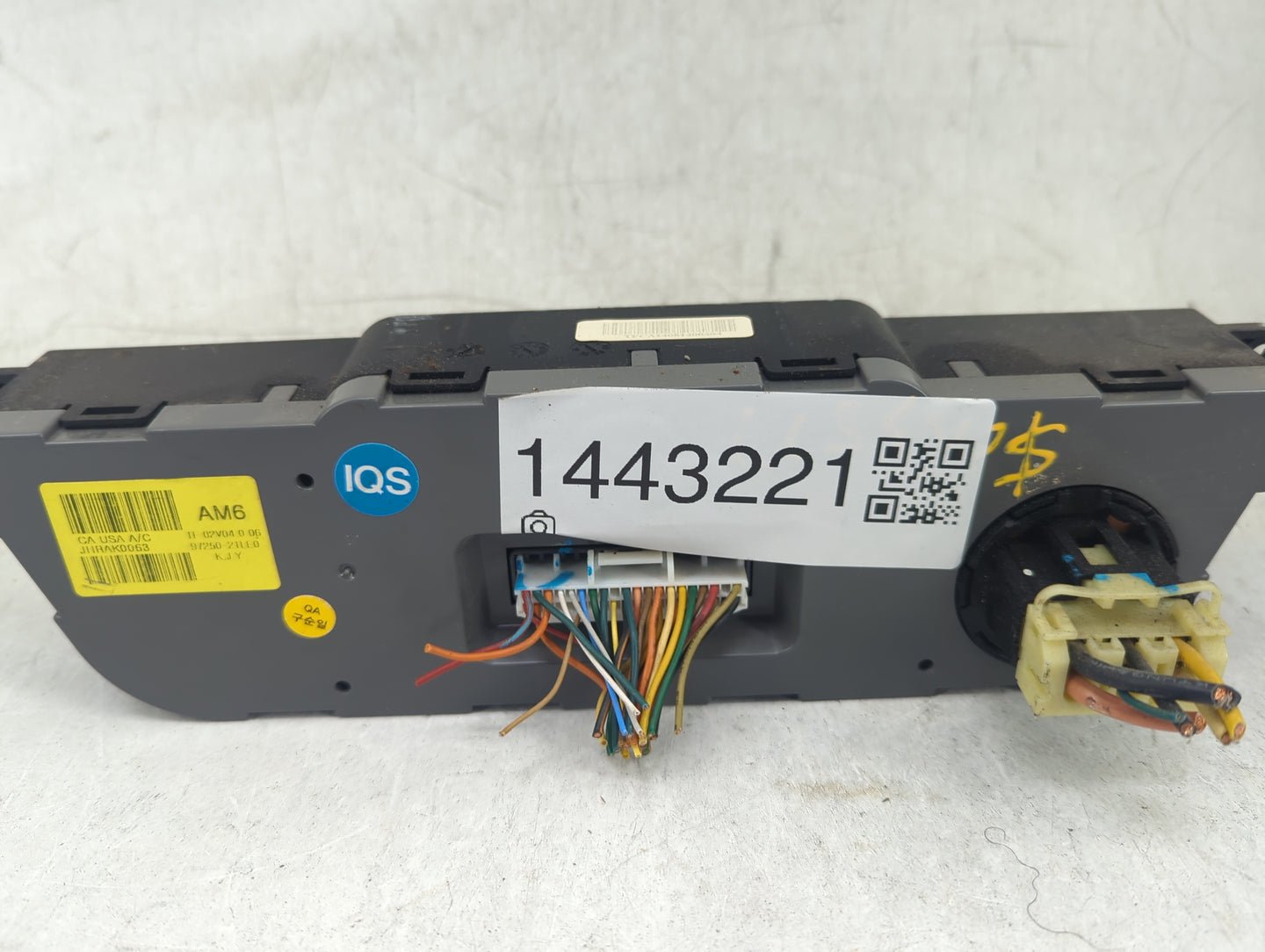 2014-2015 Kia Optima Climate Control Module Temperature AC/Heater Replacement P/N:97250-2TLE0 JHRAK0053 Fits Fits 2014 2015 