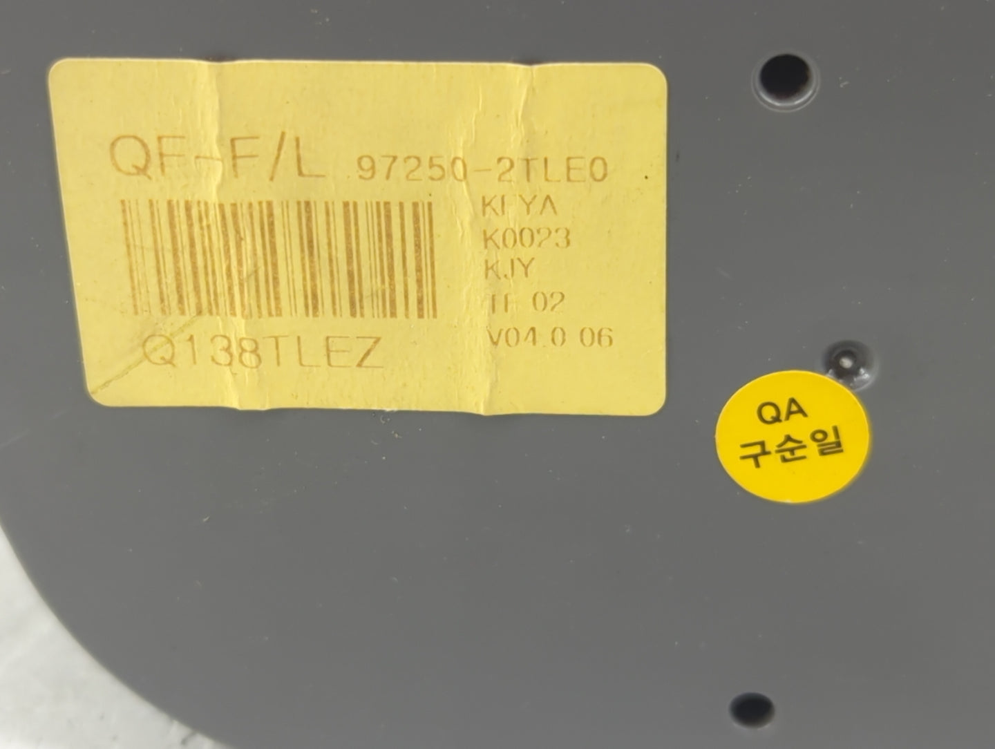 2014-2015 Kia Optima Climate Control Module Temperature AC/Heater Replacement P/N:97250-2TLE0 Fits Fits 2014 2015 OEM Used A
