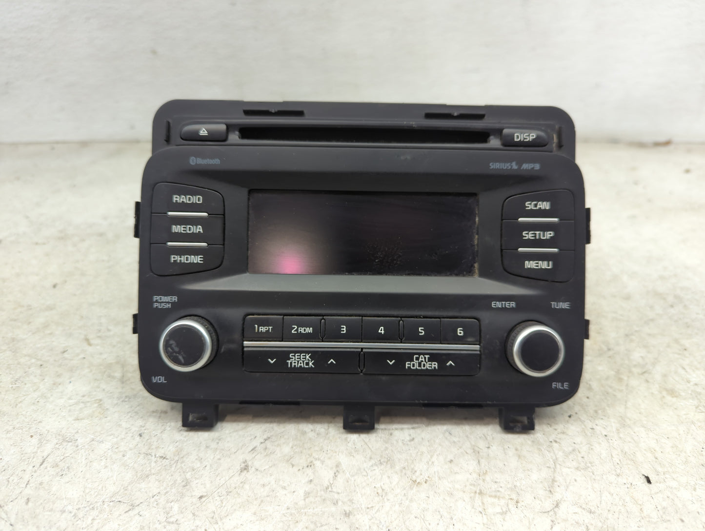 2014-2015 Kia Optima Radio AM FM Cd Player Receiver Replacement P/N:961702TBA0CA AM1A0TKAN8V, 962202T110 Fits Fits 2014 2015
