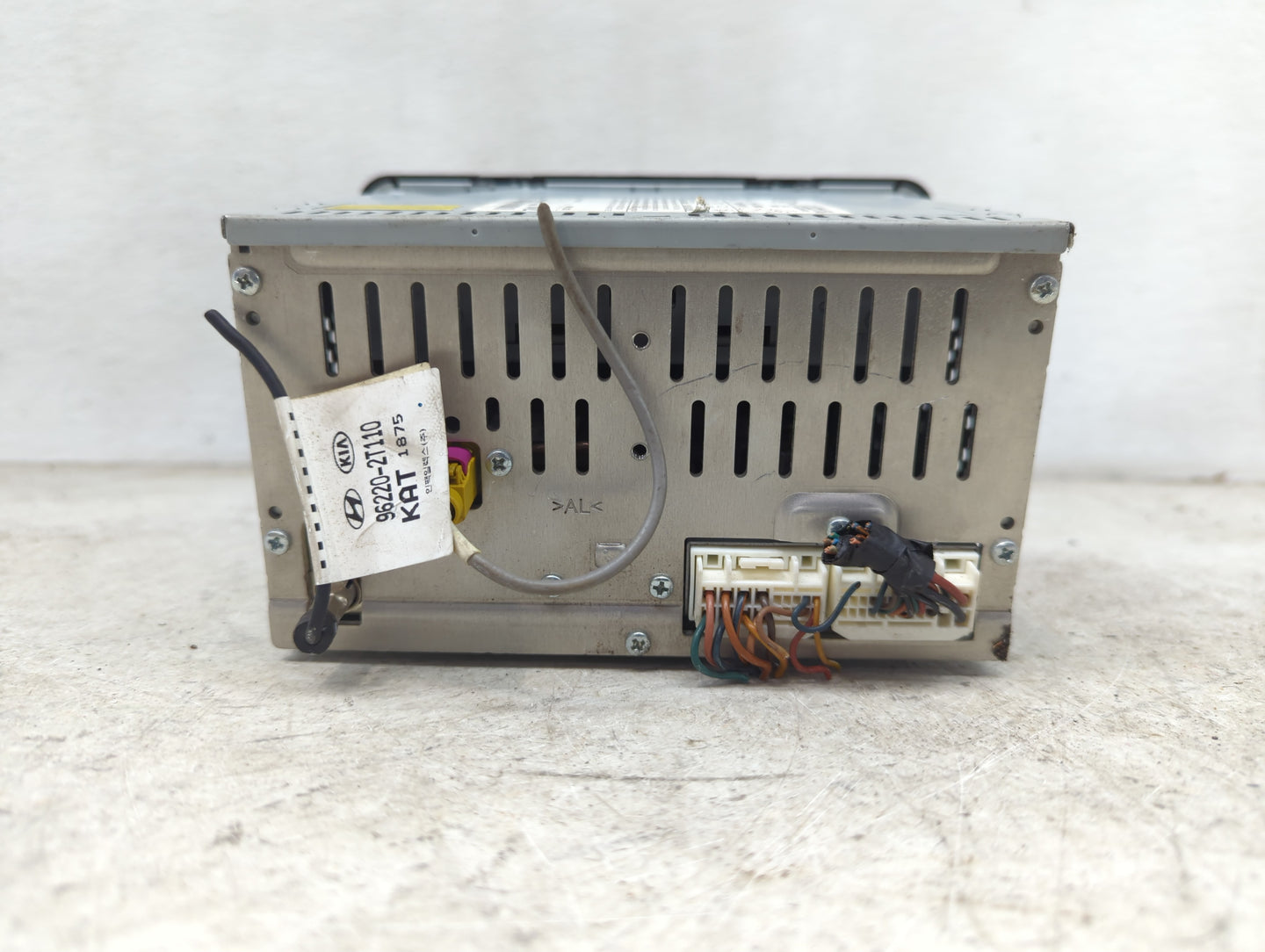 2014-2015 Kia Optima Radio AM FM Cd Player Receiver Replacement P/N:961702TBA0CA AM1A0TKAN8V, 962202T110 Fits Fits 2014 2015