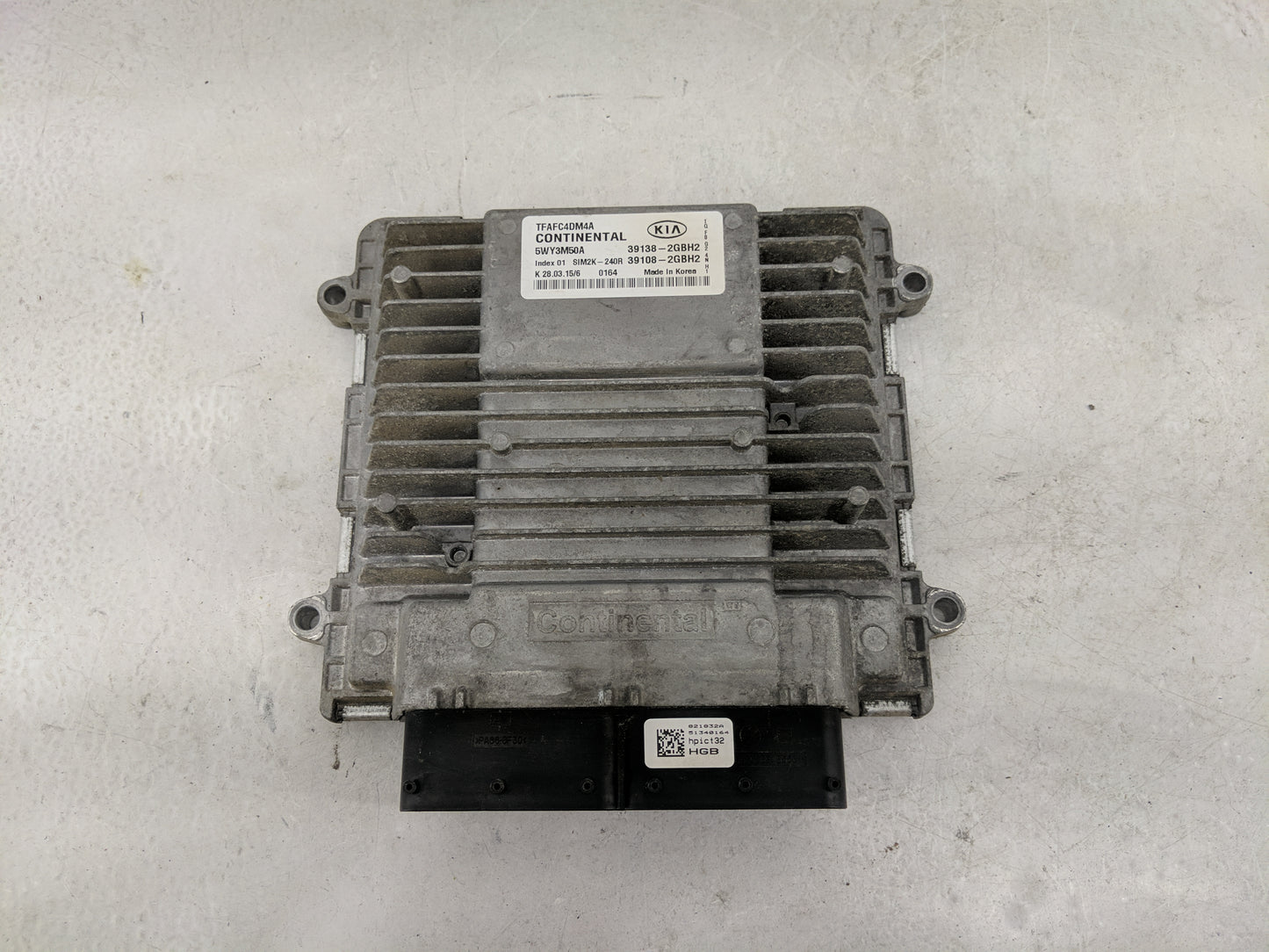2014-2015 Kia Optima PCM Engine Control Computer ECU ECM PCU OEM P/N:39138-2GBH2 39108-2GBH2, TFAFC4DM4A Fits Fits 2014 2015