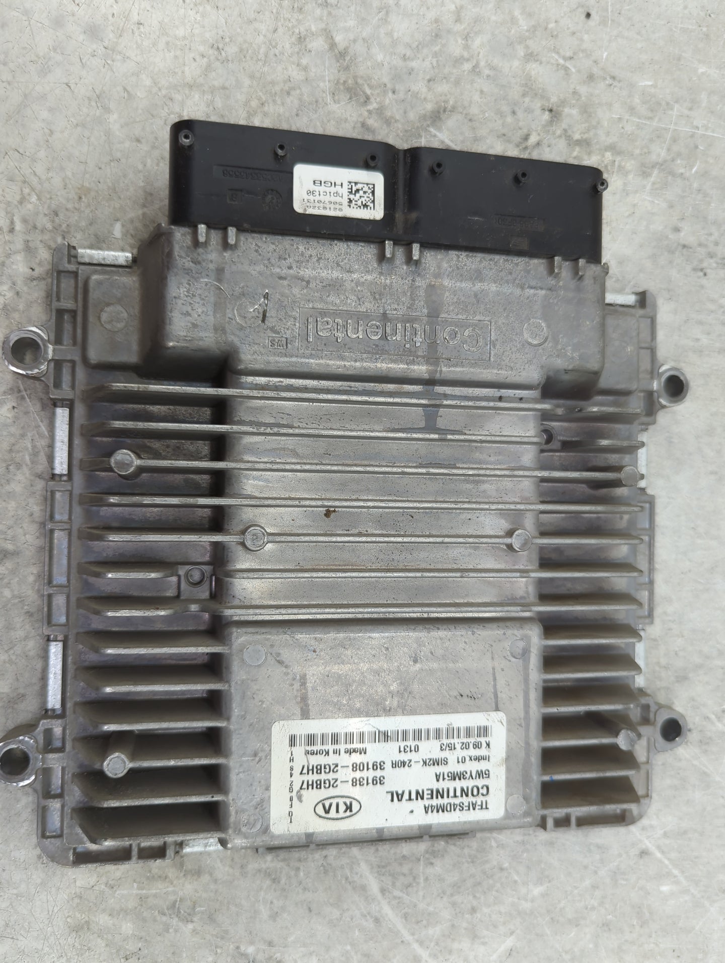 2015 Kia Optima PCM Engine Control Computer ECU ECM PCU OEM P/N:39138-2GBH7 5WY3M51A, 39108-2GBH7, TFAFS4DM4A, SIM2K-240R Fi