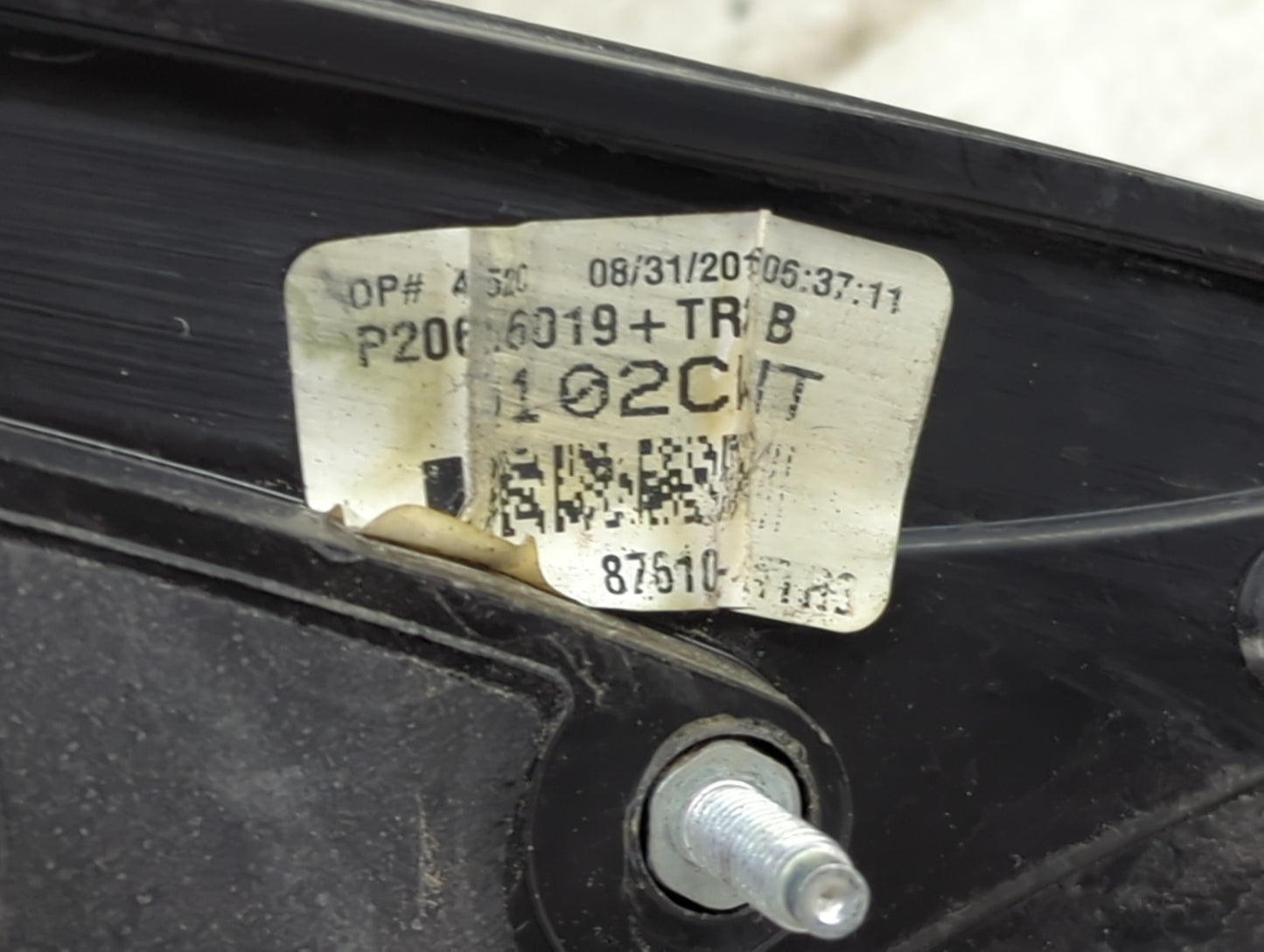 2014-2015 Kia Optima Driver Side View Mirror - Left Door Mirror OEM Used - Oemusedautoparts1.com