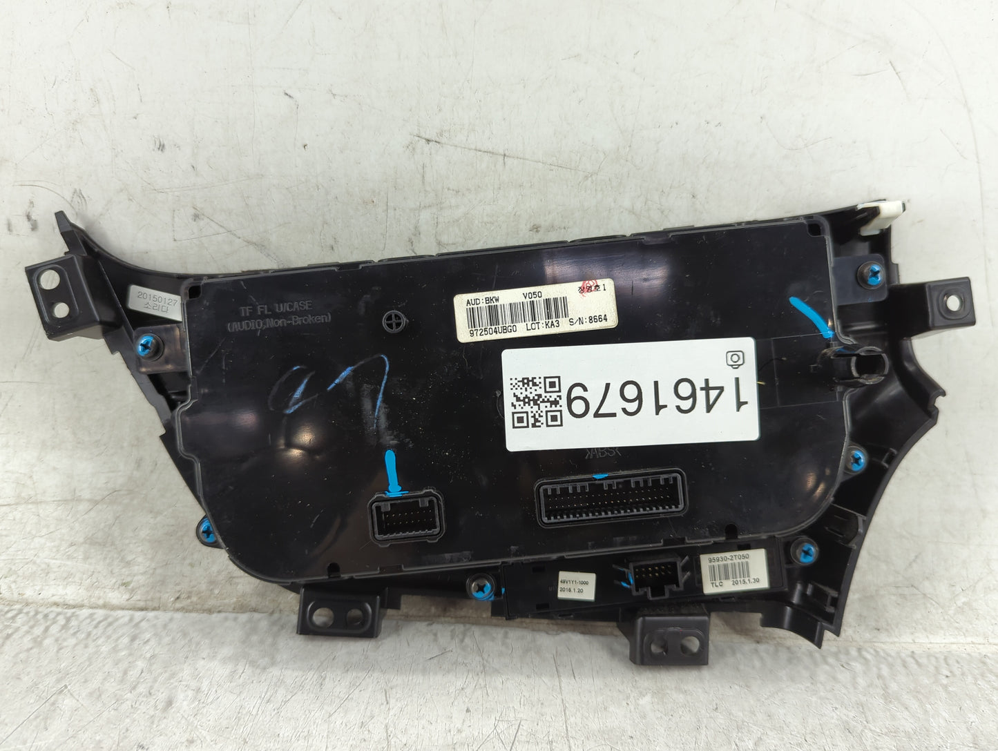 2014-2016 Kia Optima Climate Control Module Temperature AC/Heater Replacement P/N:972504UBG0 Fits Fits 2014 2015 2016 OEM Us