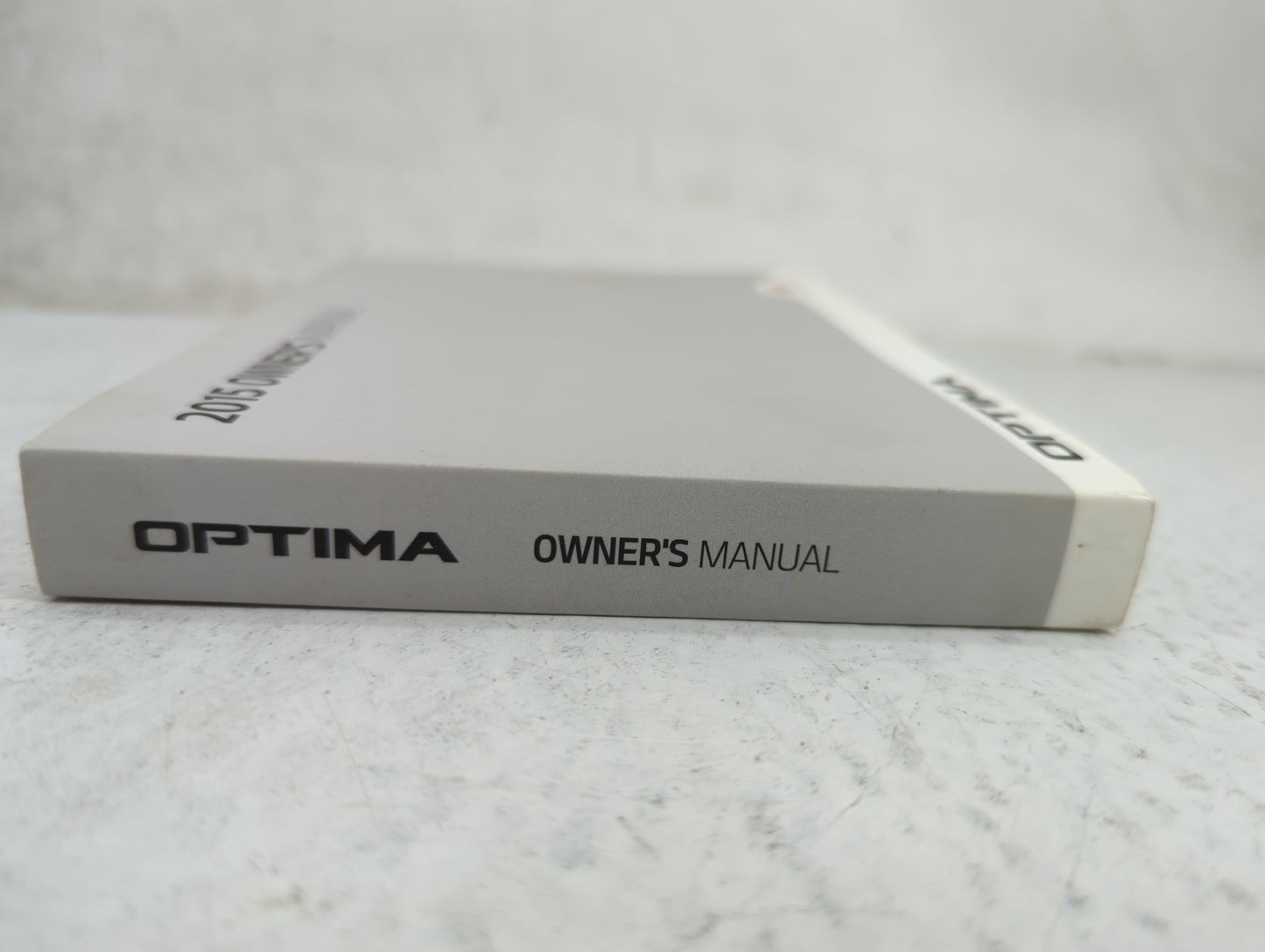 2015 Kia Optima Owners Manual Book Guide P/N:F4CO-EU54I OEM Used Auto Parts - Oemusedautoparts1.com