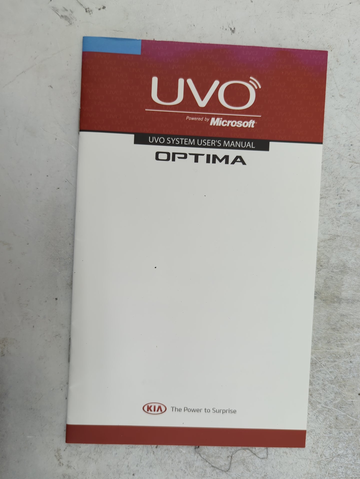 2015 Kia Optima Owners Manual Book Guide P/N:2TMS7-F2001 2TENE09 OEM Used Auto Parts - Oemusedautoparts1.com