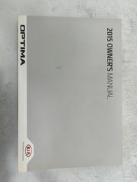 2015 Kia Optima Owners Manual Book Guide P/N:F4CO-EU54I UT150-PS-004 OEM Used Auto Parts - Oemusedautoparts1.com