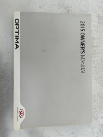 2015 Kia Optima Owners Manual Book Guide P/N:F4CO-EU54I UT150-PS-004 OEM Used Auto Parts - Oemusedautoparts1.com