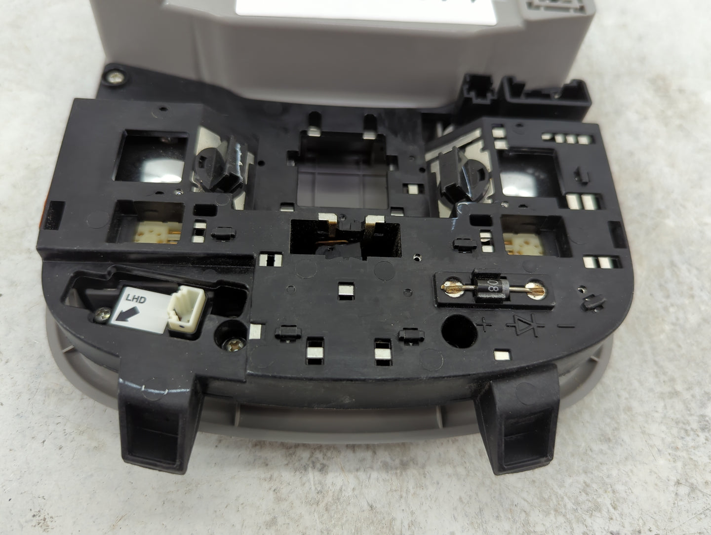 2015 Kia Optima Overhead Roof Console Gray - Oemusedautoparts1.com