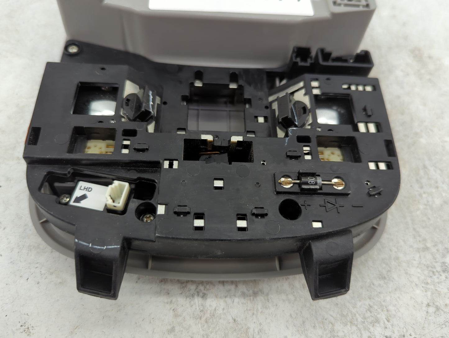 2015 Kia Optima Overhead Roof Console Gray - Oemusedautoparts1.com