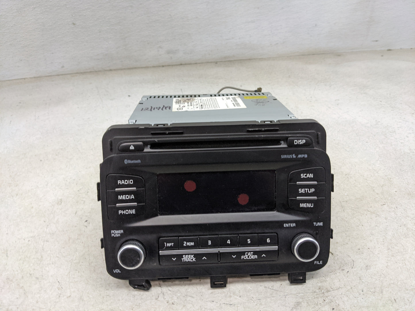 2015 Kia Optima Radio AM FM Cd Player Receiver Replacement P/N:96170-2TBA0CA AM1A0TKAN, TQ8-AM1A0TKAN, 5074A-AM1A0TKKN Fits 