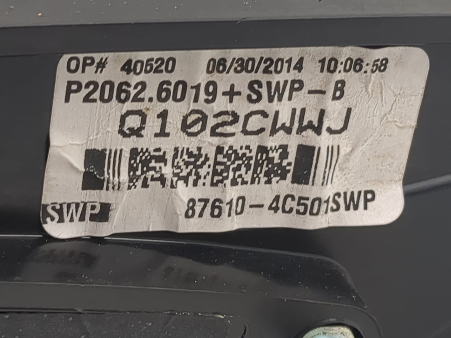 2014-2015 Kia Optima Driver Side View Mirror - Left Door Mirror OEM Used - Oemusedautoparts1.com