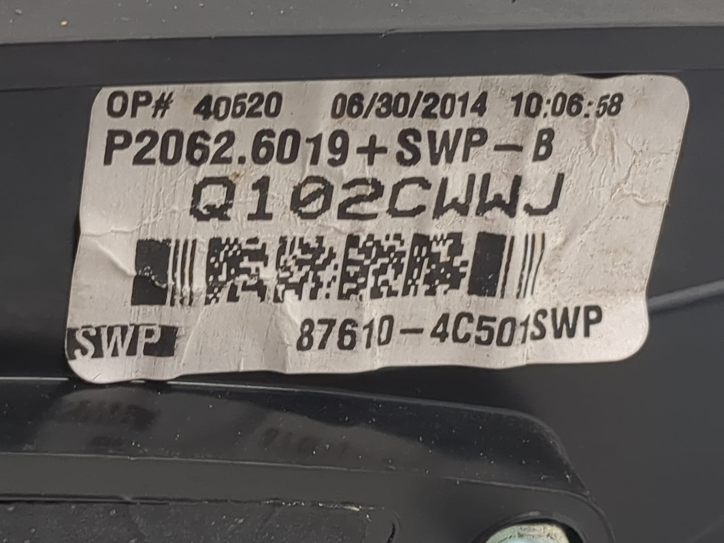 2014-2015 Kia Optima Driver Side View Mirror - Left Door Mirror OEM Used - Oemusedautoparts1.com