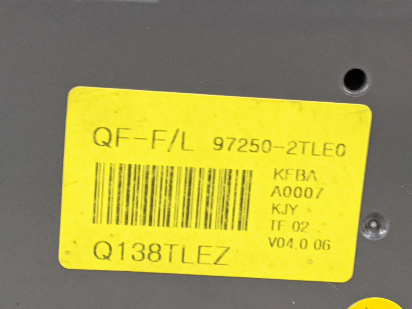 2014-2015 Kia Optima Climate Control Module Temperature AC/Heater Replacement P/N:97250-2TLE0 Fits Fits 2014 2015 OEM Used A