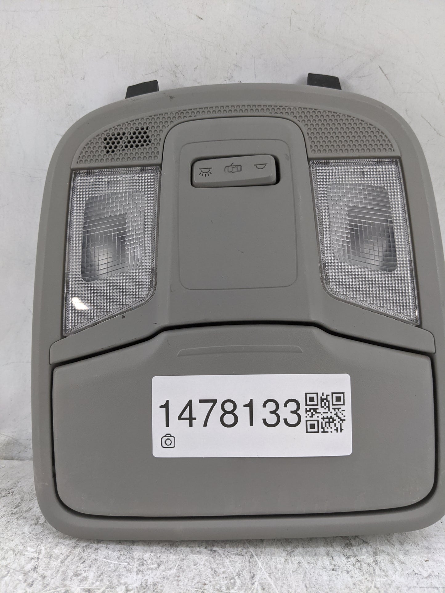 2014-2016 Kia Optima Overhead Roof Console Gray - Oemusedautoparts1.com