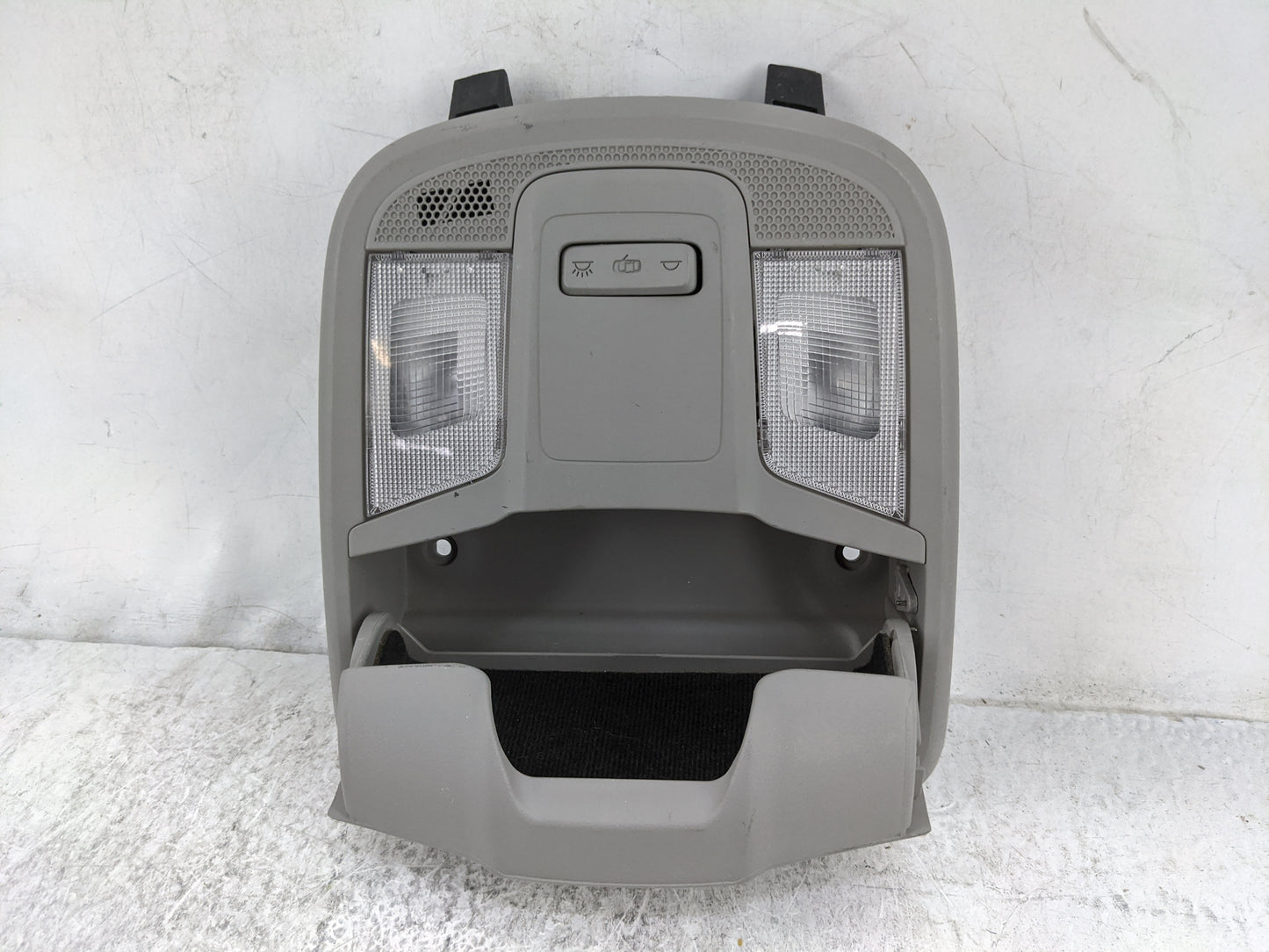2014-2016 Kia Optima Overhead Roof Console Gray - Oemusedautoparts1.com