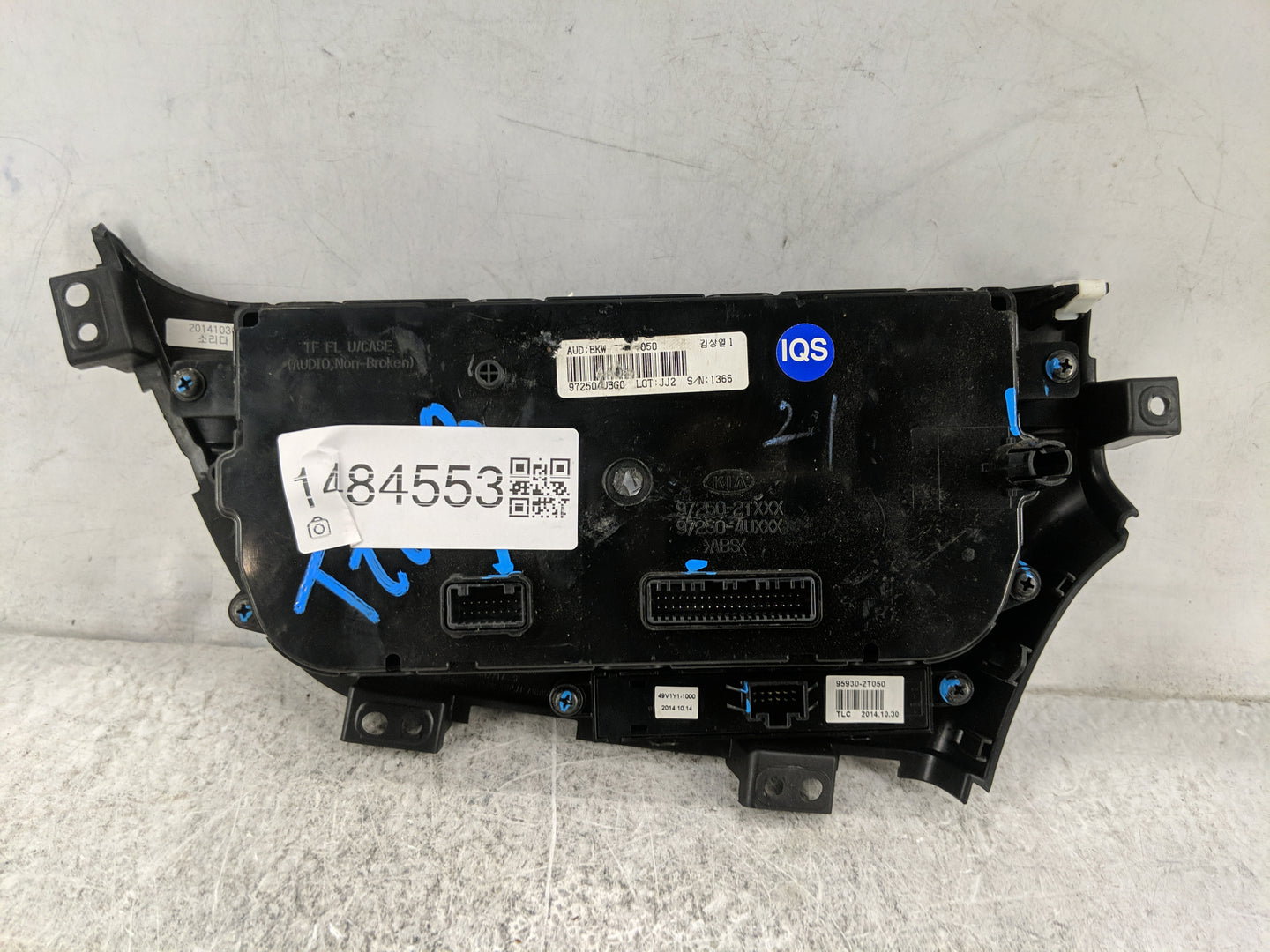 2011-2013 Kia Optima Climate Control Module Temperature AC/Heater Replacement P/N:97250-2T 97250-4U Fits Fits 2011 2012 2013