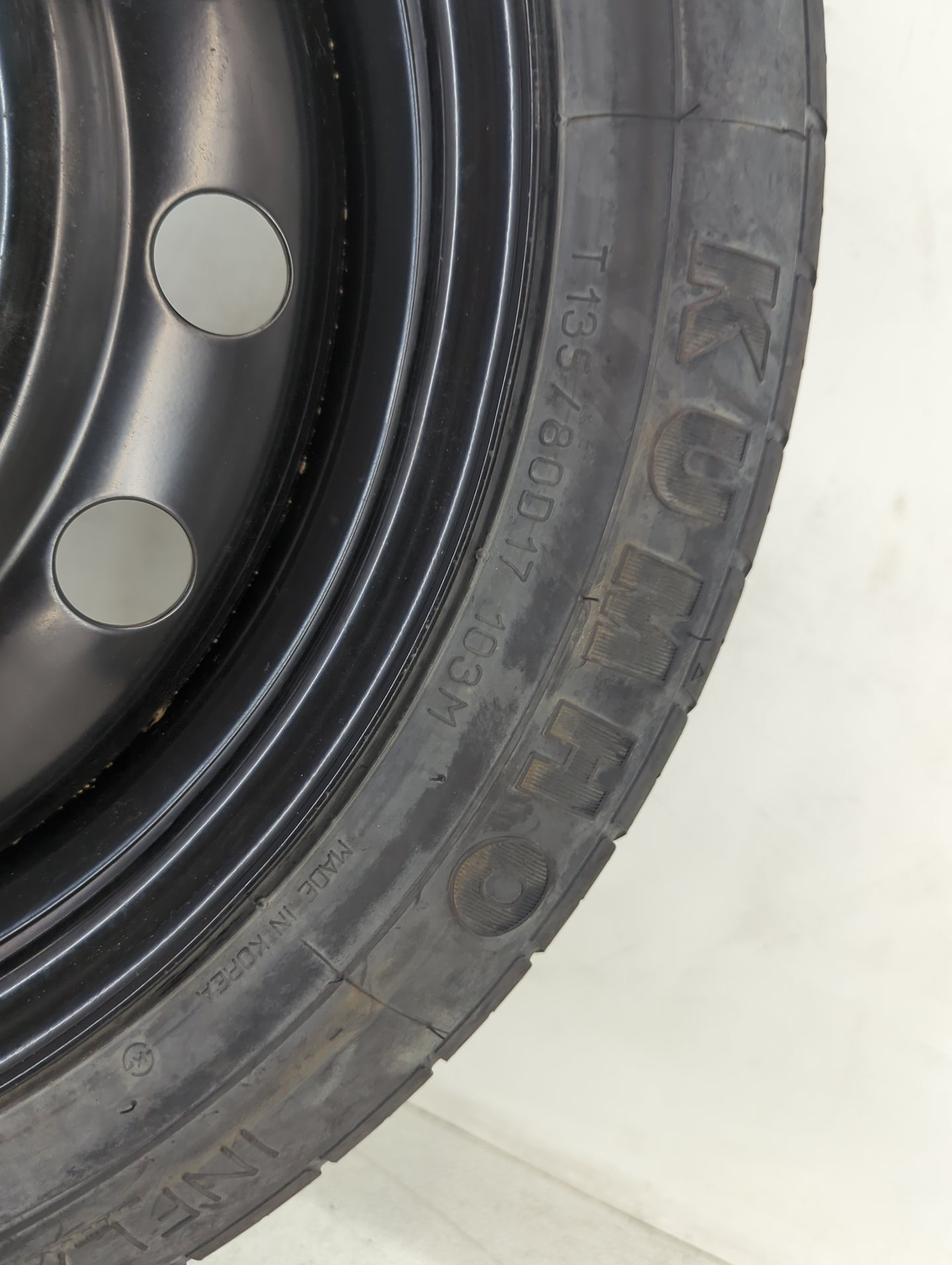2011-2015 Kia Optima Spare Donut Tire Wheel Rim Oem 1486946 - Oemusedautoparts1.com