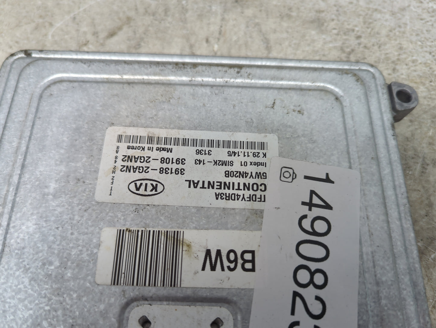 2015-2016 Kia Optima PCM Engine Control Computer ECU ECM PCU OEM P/N:39138-2GAN2 39108-2GAN2, 5WY4N20B Fits Fits 2015 2016 O