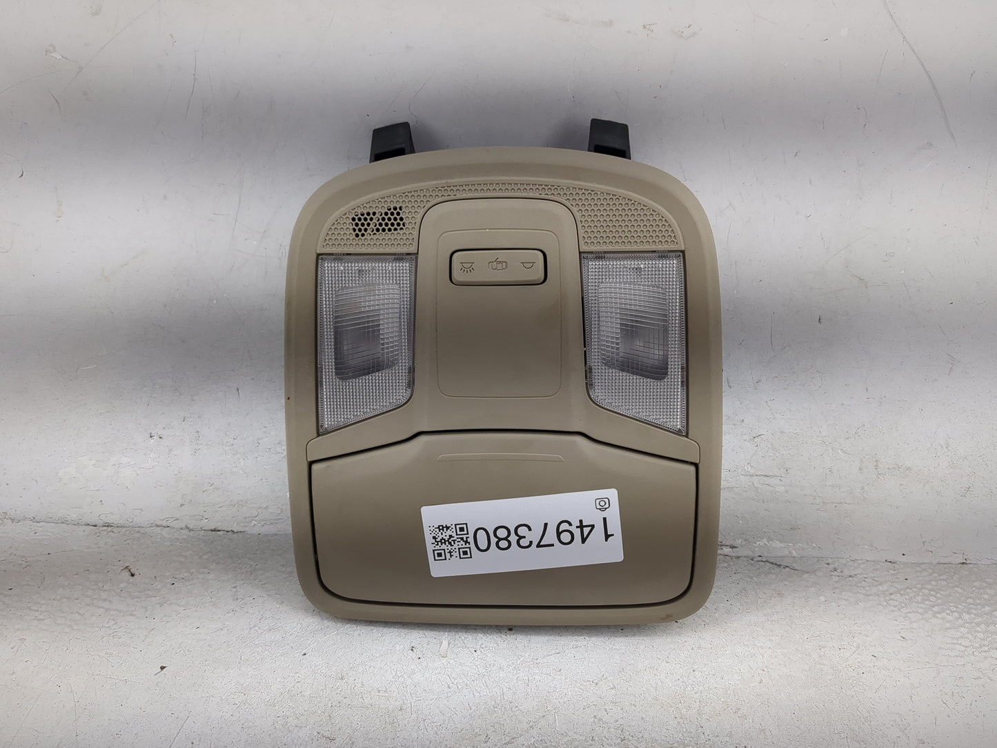 2014-2016 Kia Optima Overhead Roof Console Tan 1497380 - Oemusedautoparts1.com