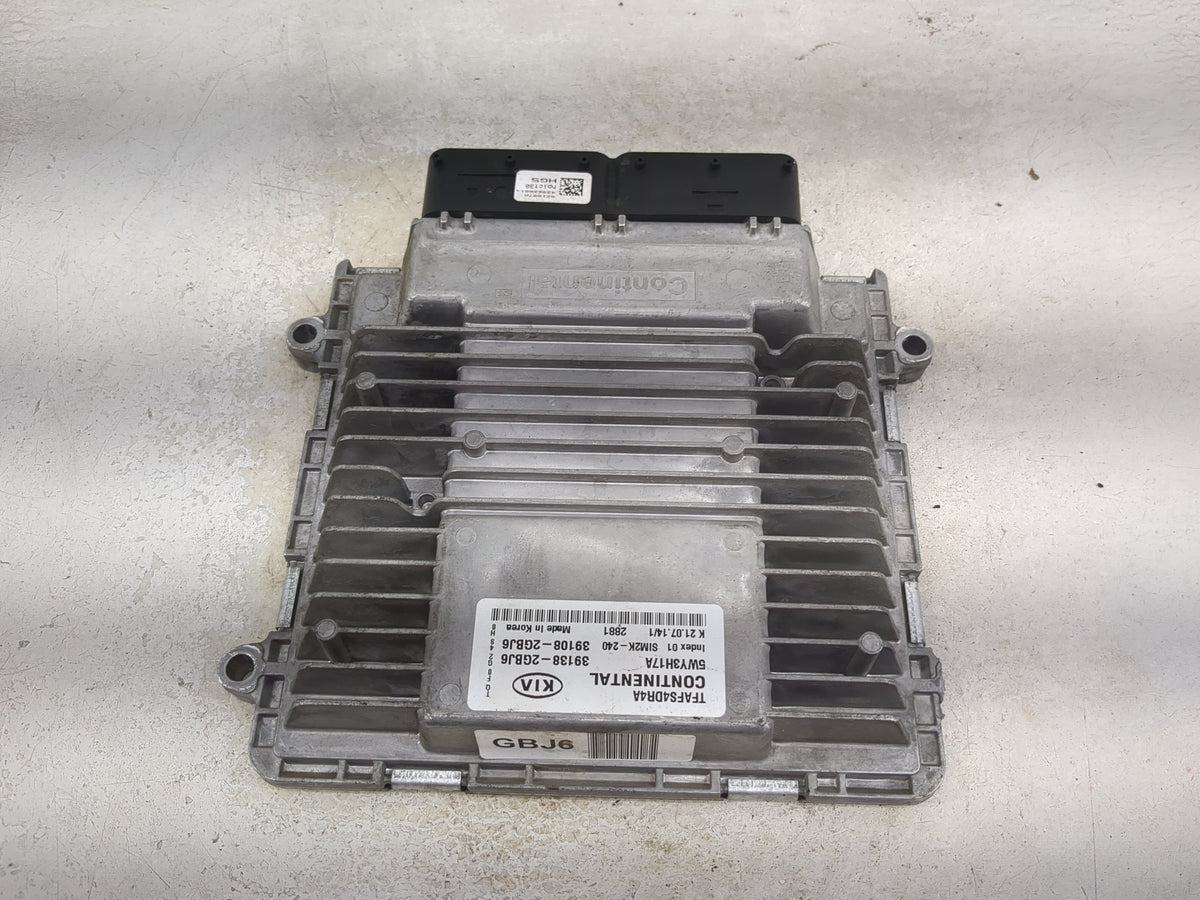 2015 Kia Optima PCM Engine Control Computer ECU ECM PCU OEM P/N:TFAFS4DR4A 5WY3H17A, 39138-2GBJ6, 39108-2GBJ6, SIM2K-240 OEM