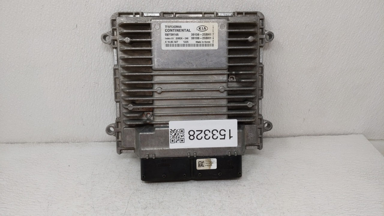 2015 Kia Optima PCM Engine Control Computer ECU ECM PCU OEM P/N:39138-2GBH1 39108-2GBH1 Fits OEM Used Auto Parts - Oemusedau