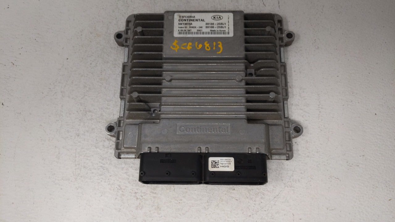 2015 Kia Optima PCM Engine Control Computer ECU ECM PCU OEM P/N:39138-2GBJ2 39108-2GBJ2, 391382GBJ2, 391082GBJ2, 39138-2GBJ1