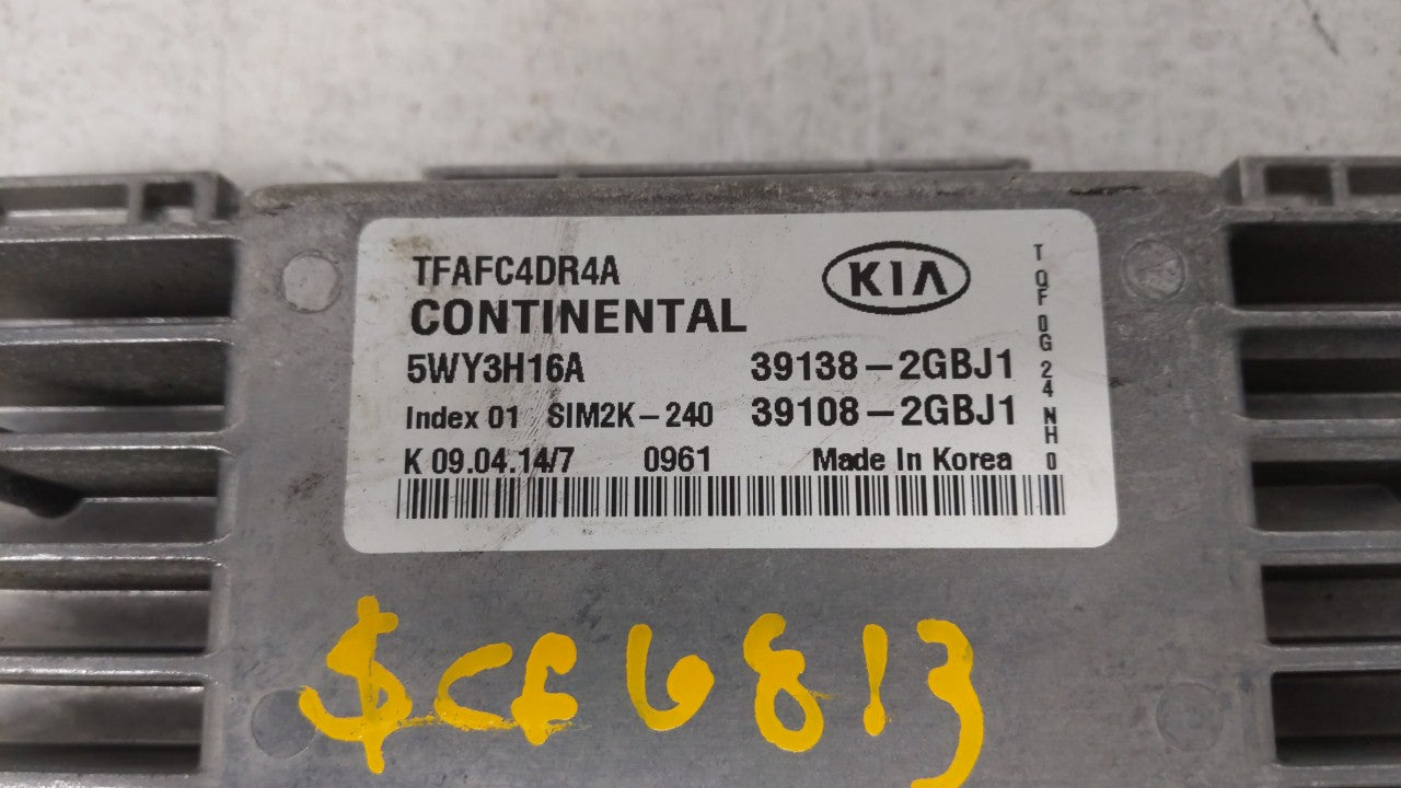 2015 Kia Optima PCM Engine Control Computer ECU ECM PCU OEM P/N:39138-2GBJ2 39108-2GBJ2, 391382GBJ2, 391082GBJ2, 39138-2GBJ1