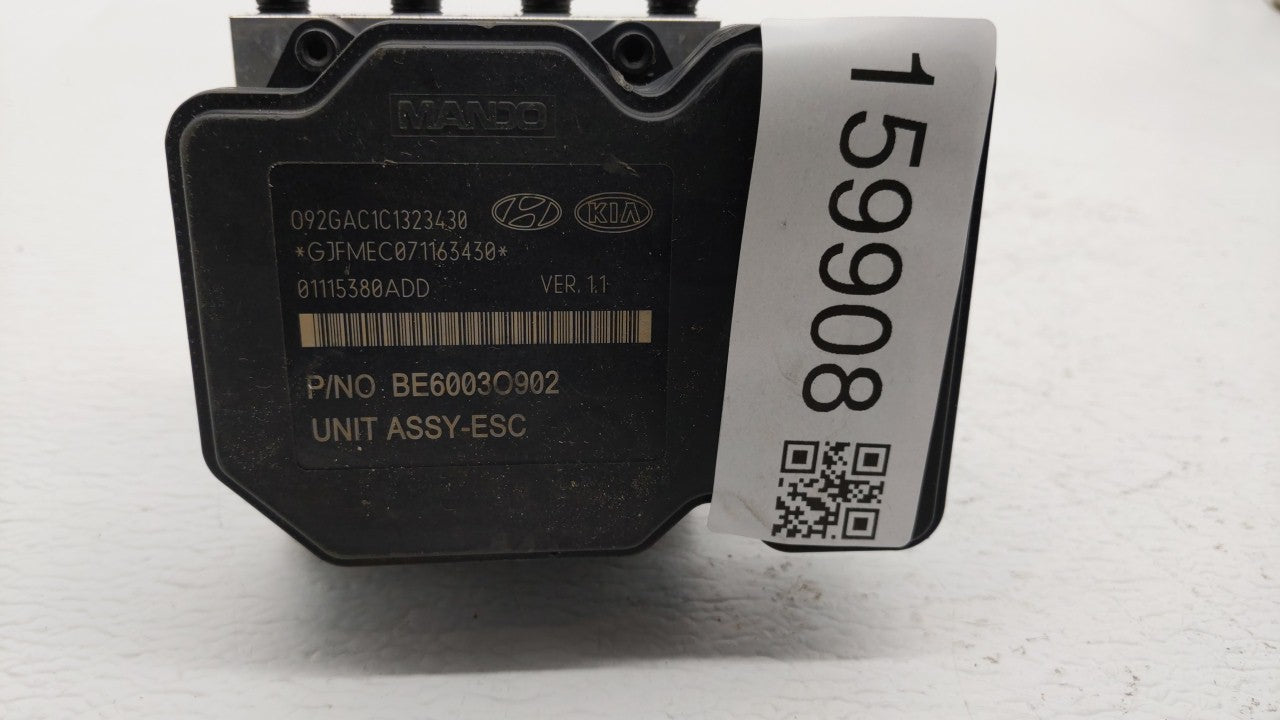 2014-2015 Kia Optima ABS Pump Control Module Replacement P/N:BE6003O902 58920-2T870 Fits Fits 2014 2015 OEM Used Auto Parts 