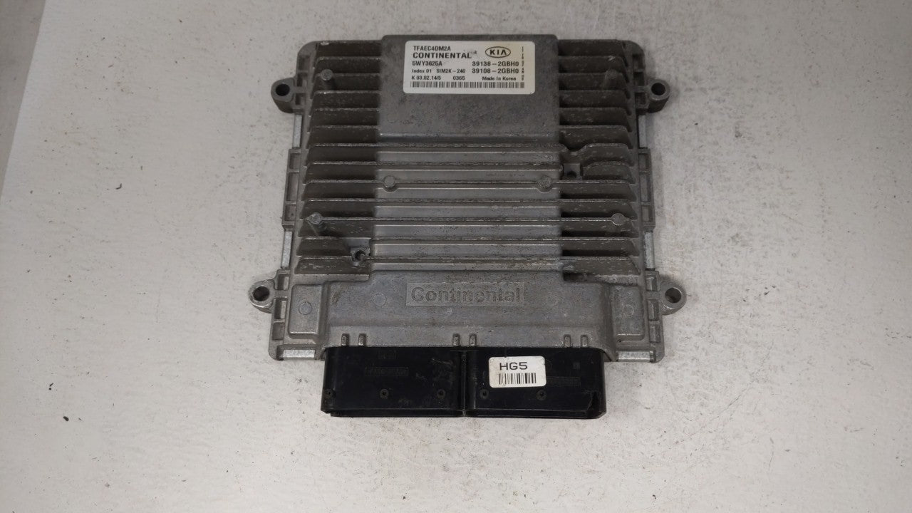 2014-2015 Kia Optima PCM Engine Control Computer ECU ECM PCU OEM P/N:39138-2GBH0 39108-2GBH0, 391382GBH0 Fits Fits 2014 2015