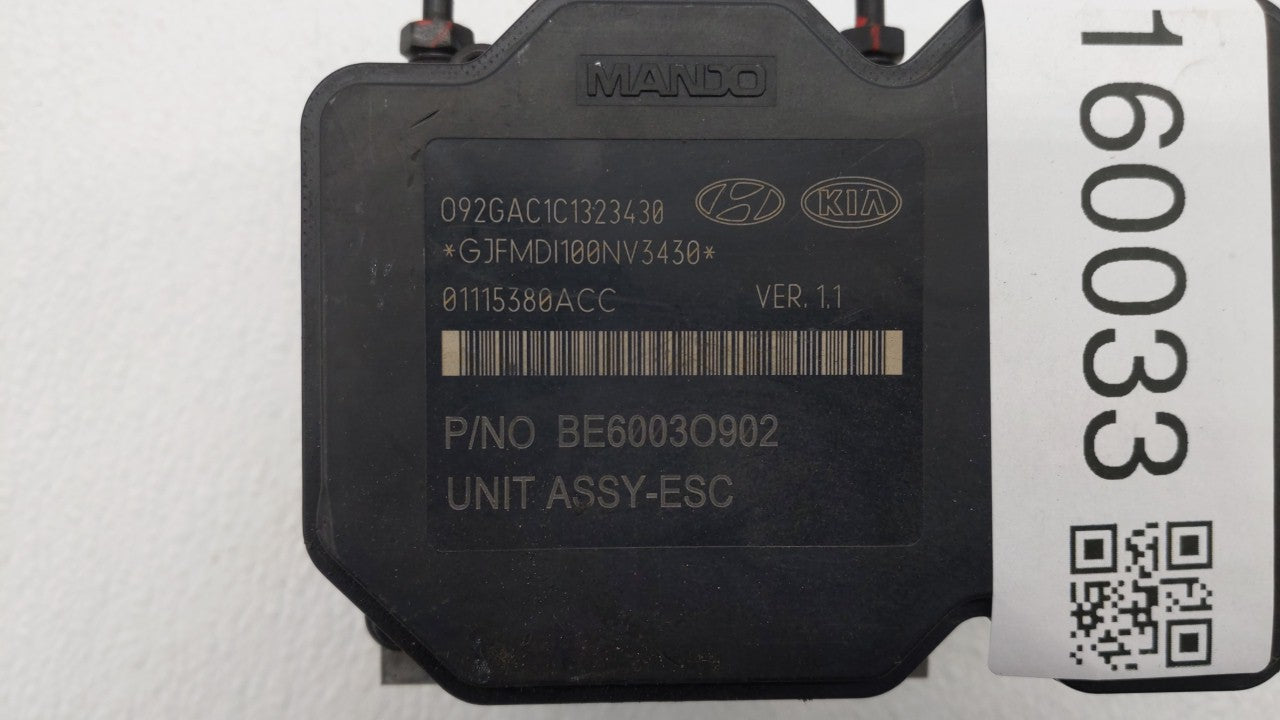 2014-2015 Kia Optima ABS Pump Control Module Replacement P/N:BE6003O902 58920-2T870 Fits Fits 2014 2015 OEM Used Auto Parts 