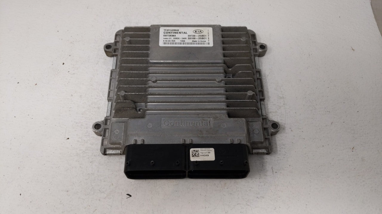 2014-2015 Kia Optima PCM Engine Control Computer ECU ECM PCU OEM P/N:39108-2GBE1 39138-2GBE1, 391082GBE1 Fits Fits 2014 2015