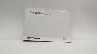 compare product 2015 Kia Optima Owners Manual Book Guide OEM Used Auto Parts