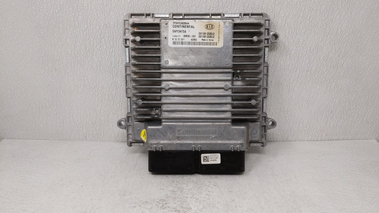 2015 Kia Optima PCM Engine Control Computer ECU ECM PCU OEM P/N:39138-2GBJ2 39108-2GBJ2, 391382GBJ2, 391082GBJ2, 39138-2GBJ1