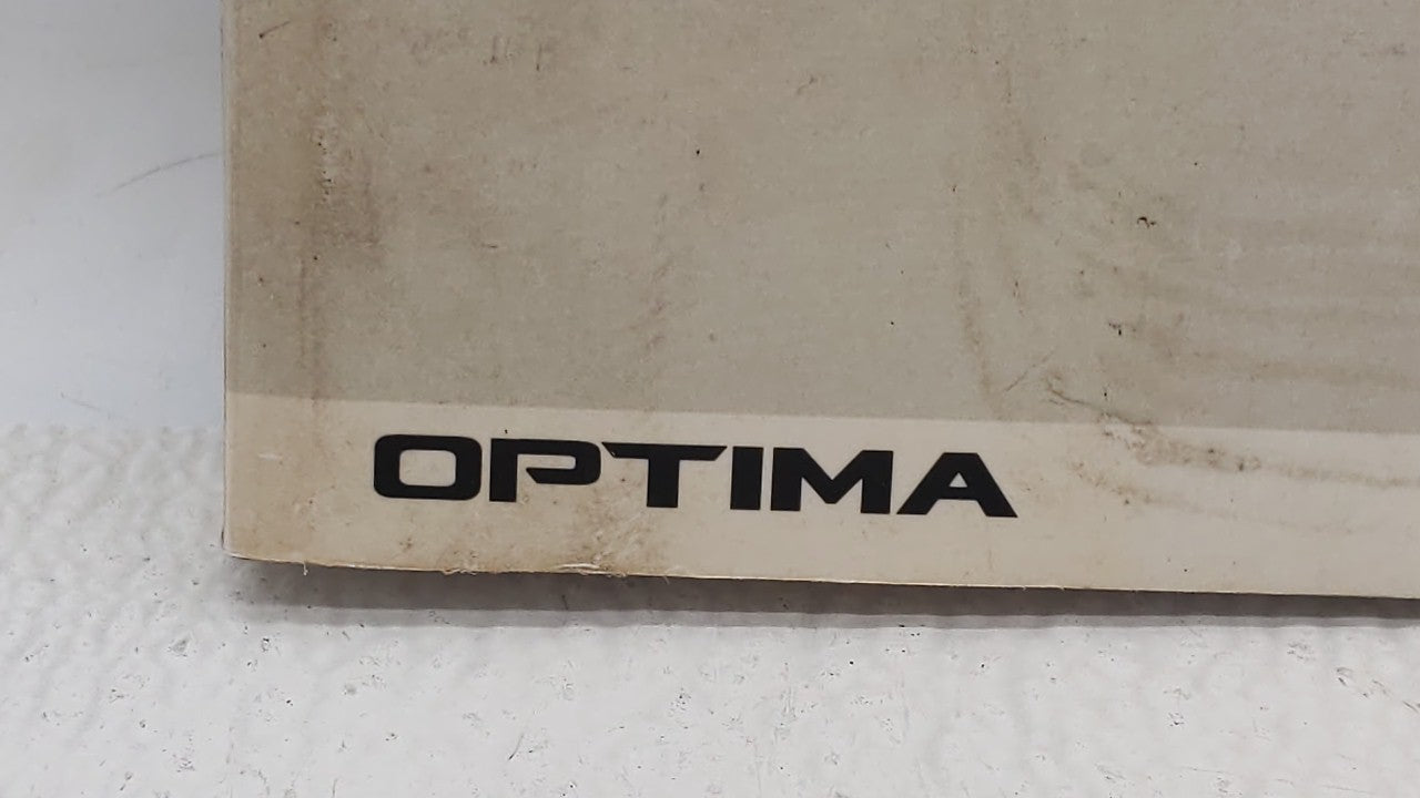 2015 Kia Optima Owners Manual Book Guide P/N:A4CO-EU46B OEM Used Auto Parts - Oemusedautoparts1.com