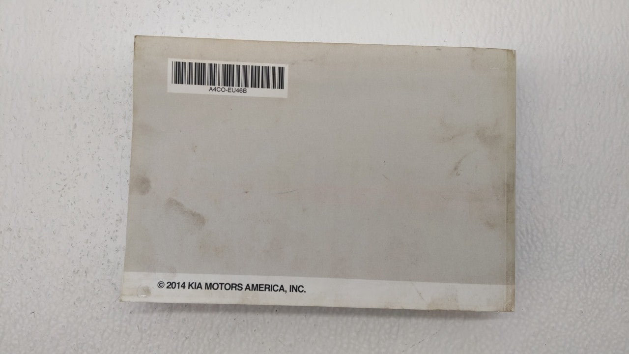 2015 Kia Optima Owners Manual Book Guide P/N:A4CO-EU46B OEM Used Auto Parts - Oemusedautoparts1.com