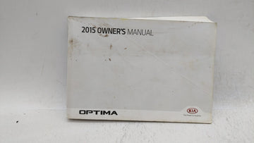 2015 Kia Optima Owners Manual Book Guide OEM Used Auto Parts - Oemusedautoparts1.com