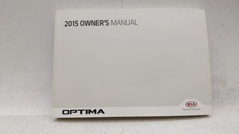 compare product 2015 Kia Optima Owners Manual Book Guide OEM Used Auto Parts