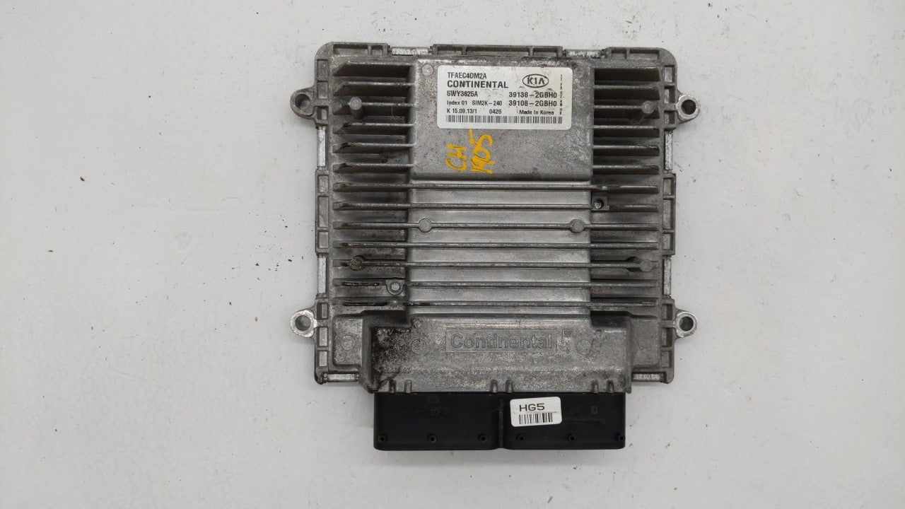 2014-2015 Kia Optima PCM Engine Control Computer ECU ECM PCU OEM P/N:39138-2GBH0 39108-2GBH0, 391382GBH0 Fits Fits 2014 2015