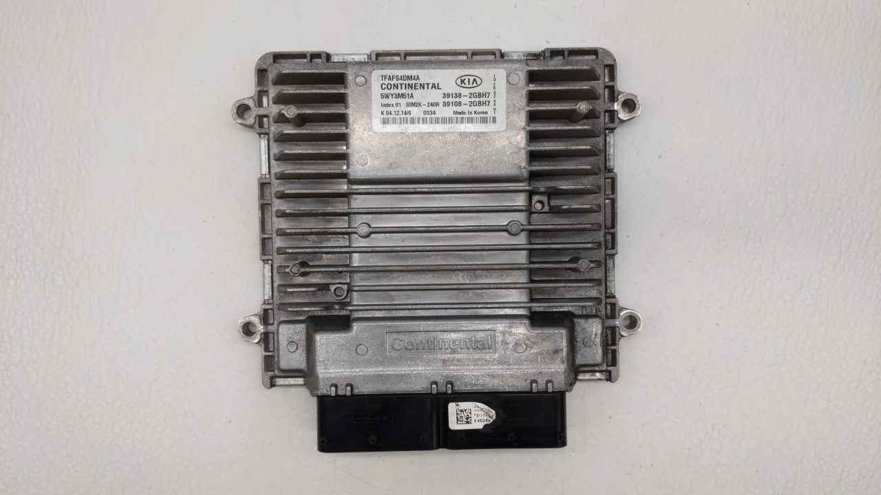 2015 Kia Optima PCM Engine Control Computer ECU ECM PCU OEM P/N:36108-2GBH7 39138-2GBH7 Fits OEM Used Auto Parts - Oemusedau