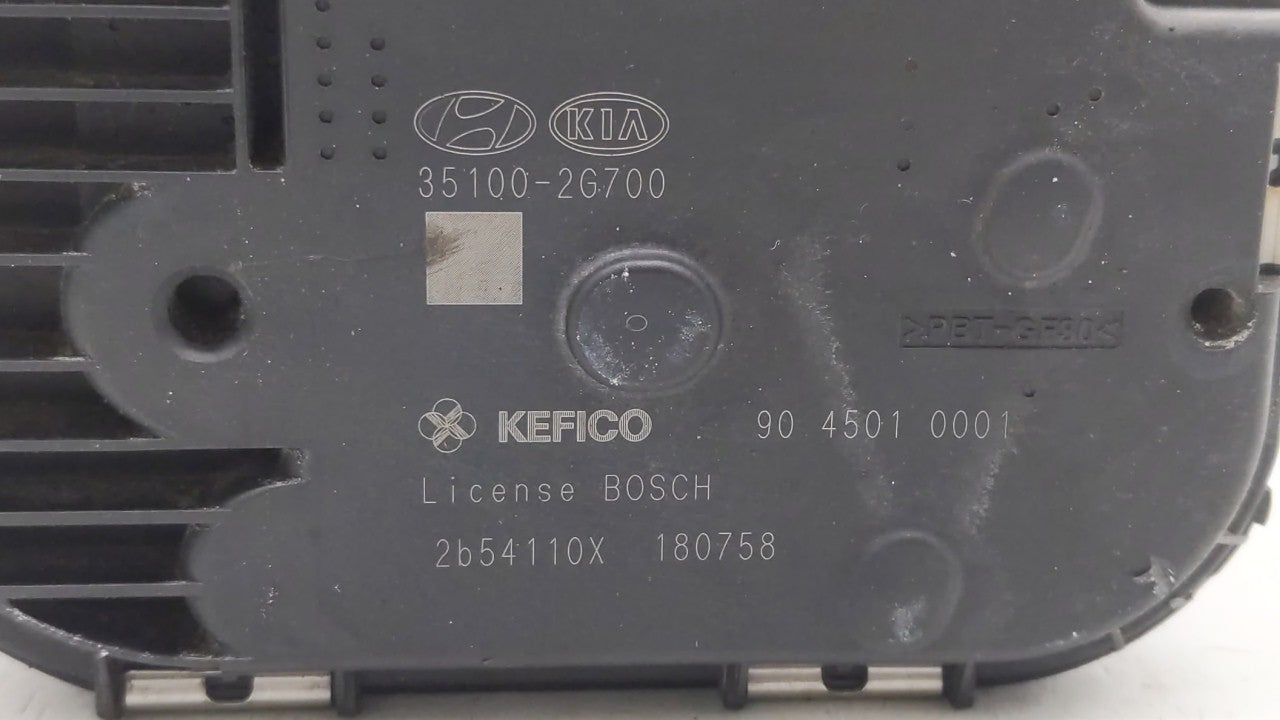 2011-2015 Kia Optima Throttle Body P/N:35100-2G700 Fits Fits 2011 2012 2013 2014 2015 2016 OEM Used Auto Parts - Oemusedauto