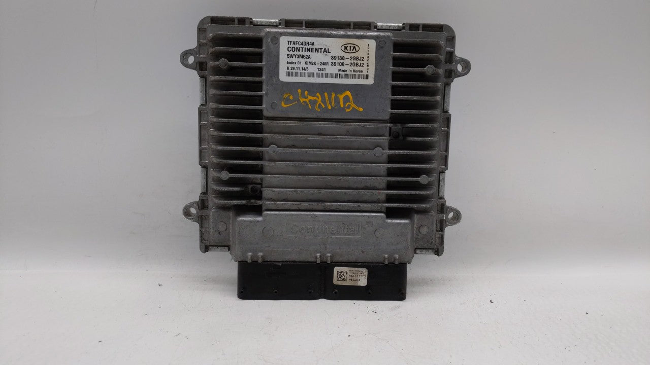 2015 Kia Optima PCM Engine Control Computer ECU ECM PCU OEM P/N:39138-2GBJ2 39108-2GBJ2, 391382GBJ2, 391082GBJ2, 39138-2GBJ1