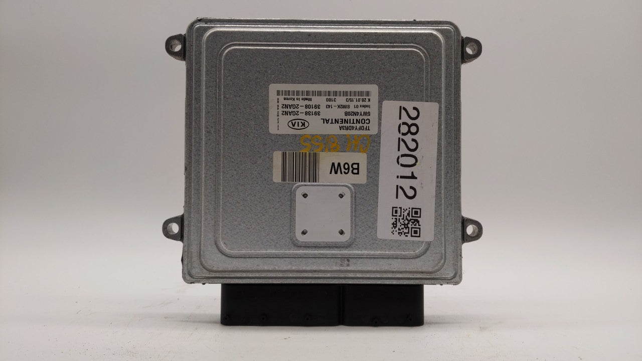 2015-2016 Kia Optima PCM Engine Control Computer ECU ECM PCU OEM P/N:39138-2GAN2 39108-2GAN2 Fits Fits 2015 2016 OEM Used Au