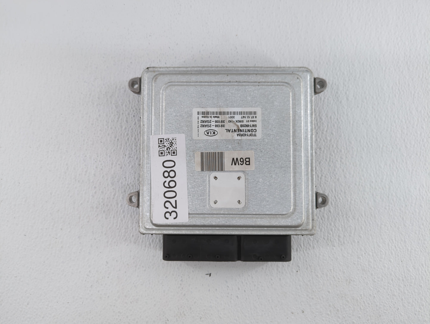 2015-2016 Kia Optima PCM Engine Control Computer ECU ECM PCU OEM P/N:39138-2GAN2 39108-2GAN2 Fits Fits 2015 2016 OEM Used Au