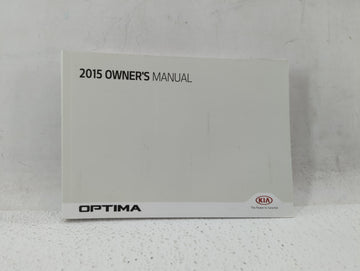2015 Kia Optima Owners Manual Book Guide OEM Used Auto Parts - Oemusedautoparts1.com