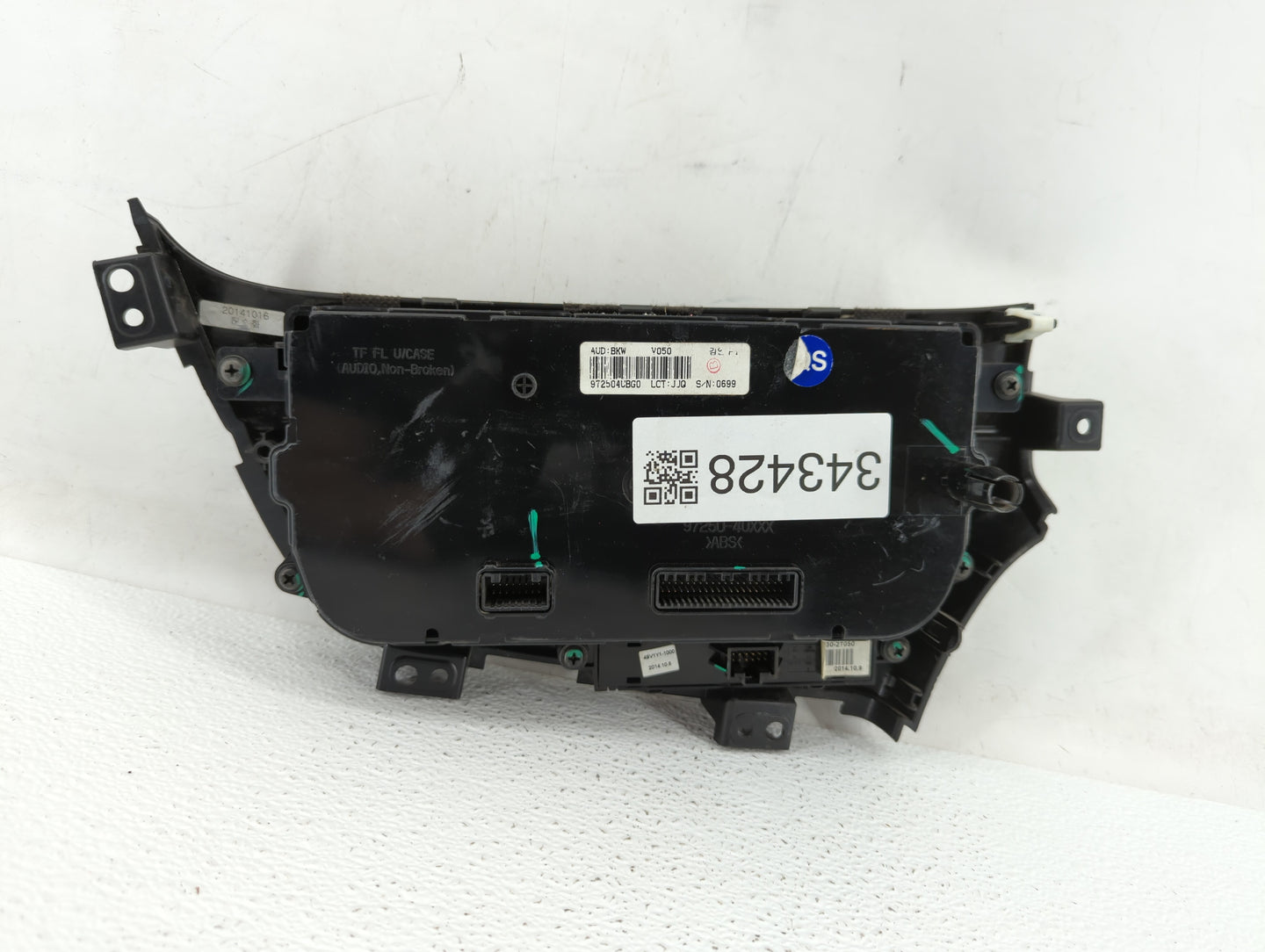 2014-2016 Kia Optima Climate Control Module Temperature AC/Heater Replacement P/N:972504UBG0 972504UCF0 Fits Fits 2014 2015 